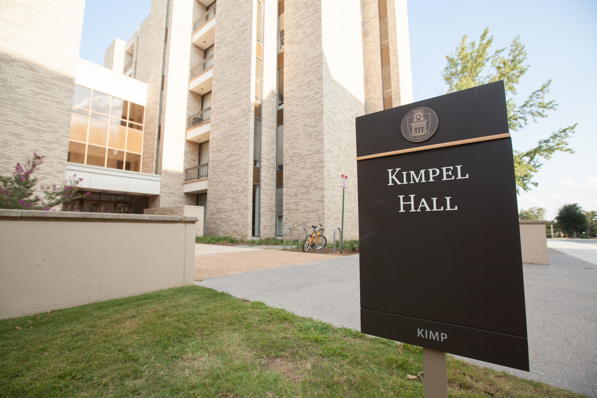 Side of Kimpel Hall